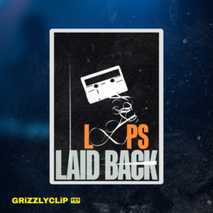 Laid Back Loops Tape Cassette Rtwork Blue BG